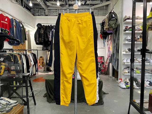 Supreme SIDE LOGO TRACK PANT GOLD YELLOW SMALL 12747