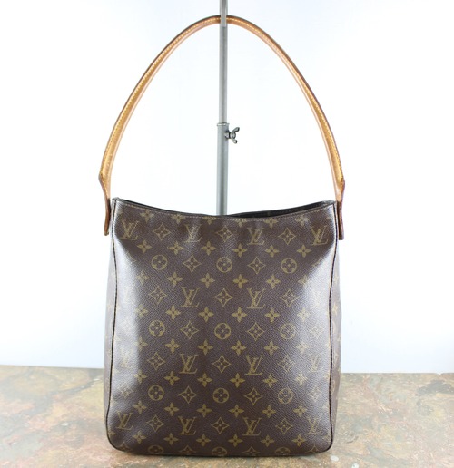.LOUIS VUITTON M51145 MI0020 MONOGRAM PATTERNED TOTE BAG MADE IN FRANCE/ルイヴィトンルーピングモノグラムトートバッグ2000000052984