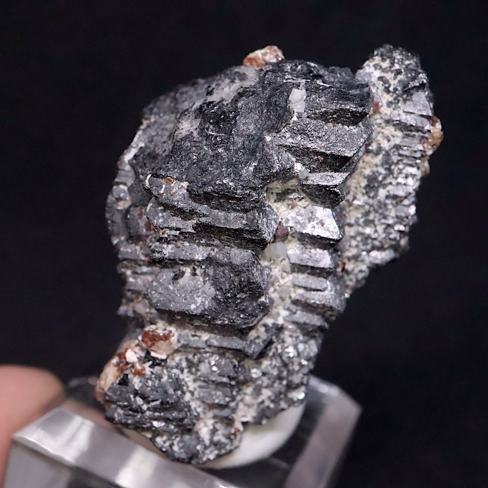 マグネタイト 磁鉄鉱 46.5g ユタ州産 MGT116 原石 天然石 鉱物