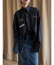 garter belt design remake work shirt-4502-1