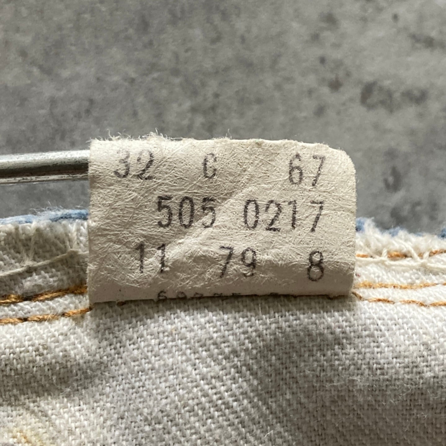 70's 66後期】US.Levis 505 リーバイス 79年製 42TALONジップ 42