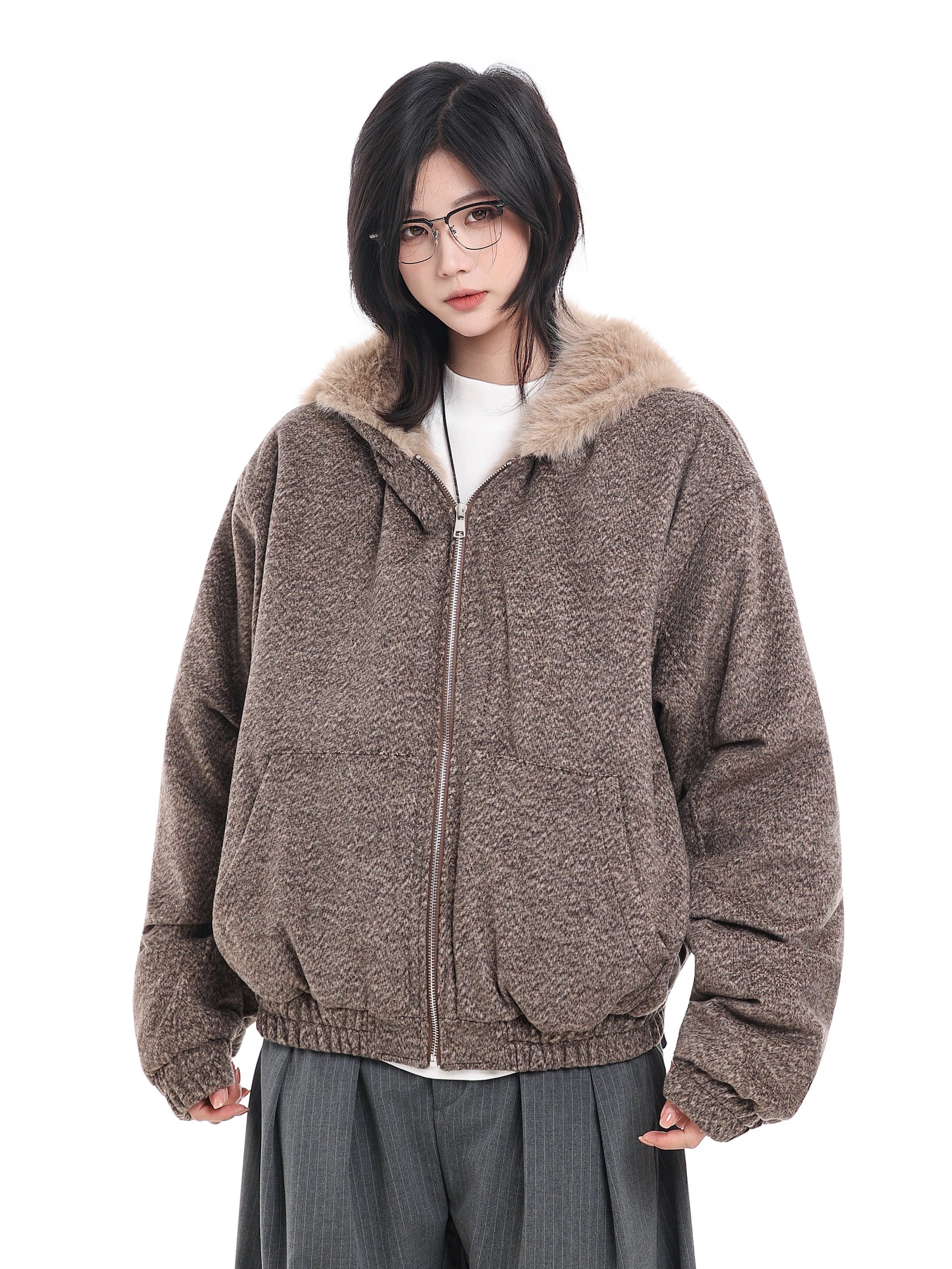 リバーシブルファージャケット / REVERSIBLE FUR JACKET | INOCENCE