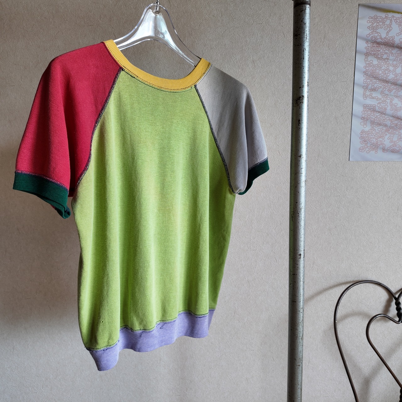 1960s S/S Sweat Shirt Multicolored