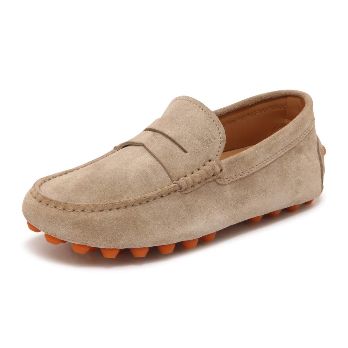 TOD'S トッズ メンズ ローファー スエード ベージュ