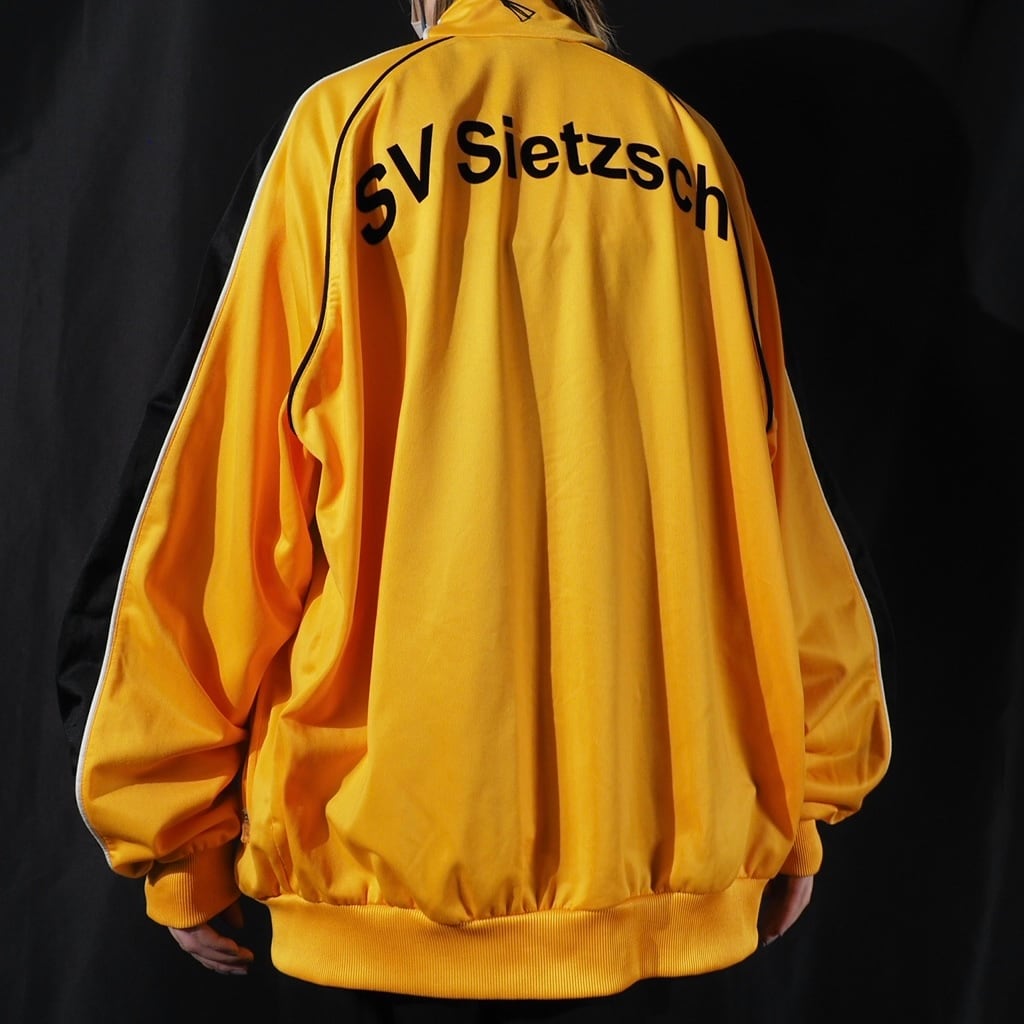 JAKO golden yellow color full zip track jacket (european buying)