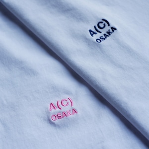 A(C)×FRUIT OF THE LOOM【"A(C) OSAKA"Embroidery T-shirt】