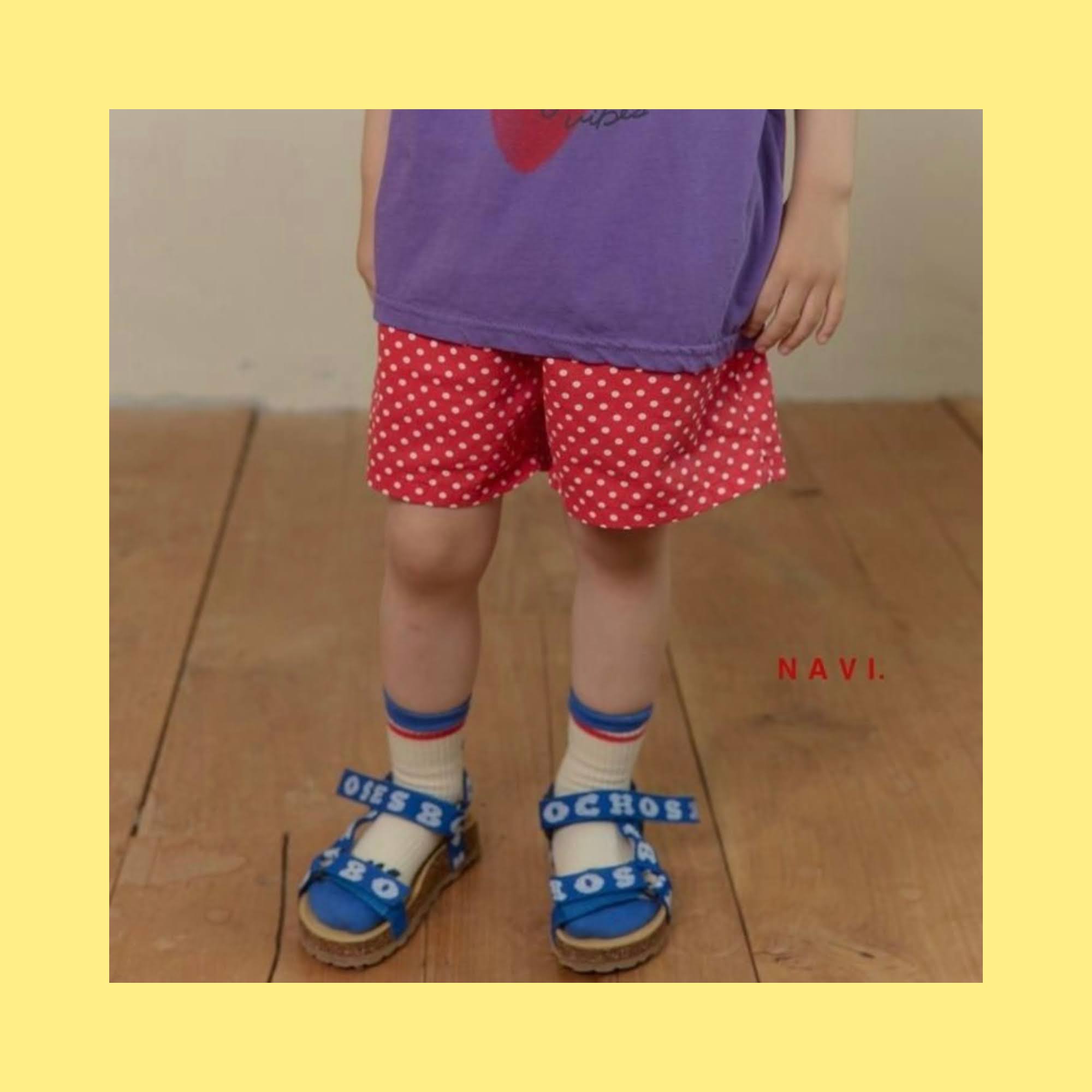 《取寄》ドットパンツ:kids&Jr【navi】※送料無料