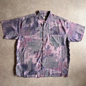 1980s~1990s Christian Dior S/S Silk Shirts XXL