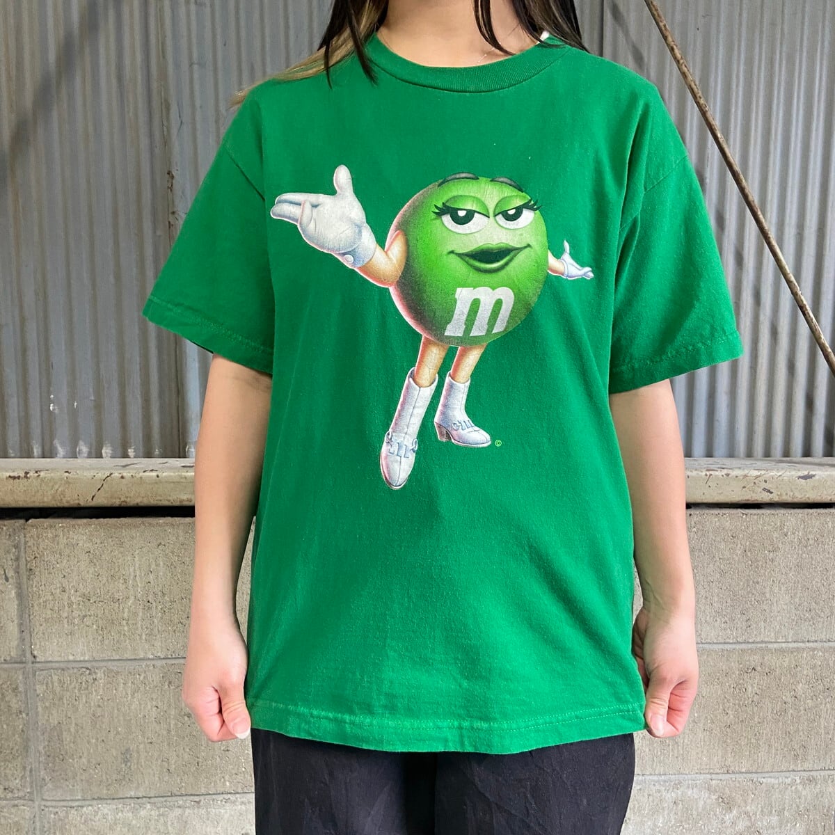 90s TULTEX m&m's エムアンドエムズ プリントTシャツ メンズL