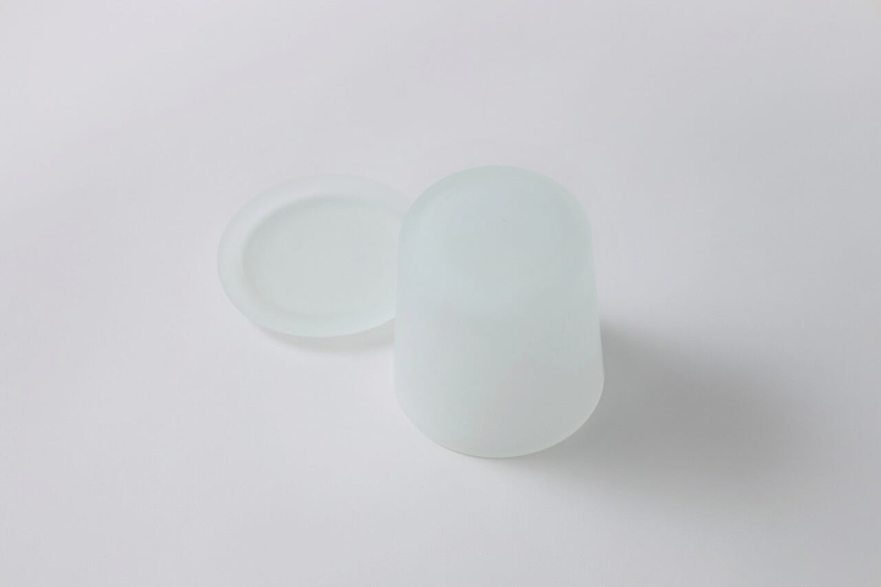 FUTATSUKI 猪口 _300 Frost Mint | IWASAWA GLASS