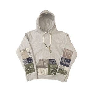 Bandana Patchwork Hoodie (L)