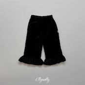 エリーモリー / ELLY MOLLY / ホリック裏起毛フリルパンツ / 韓国子供服 / ジュニア / 26winter〖取寄〗*13~15号*