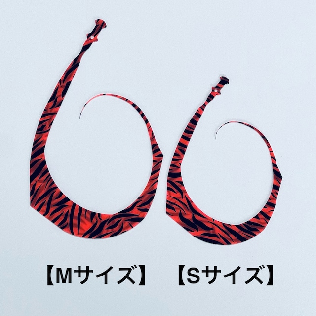 WW【Mサイズ】 ネクタイ2本セット マゼンタタイガー