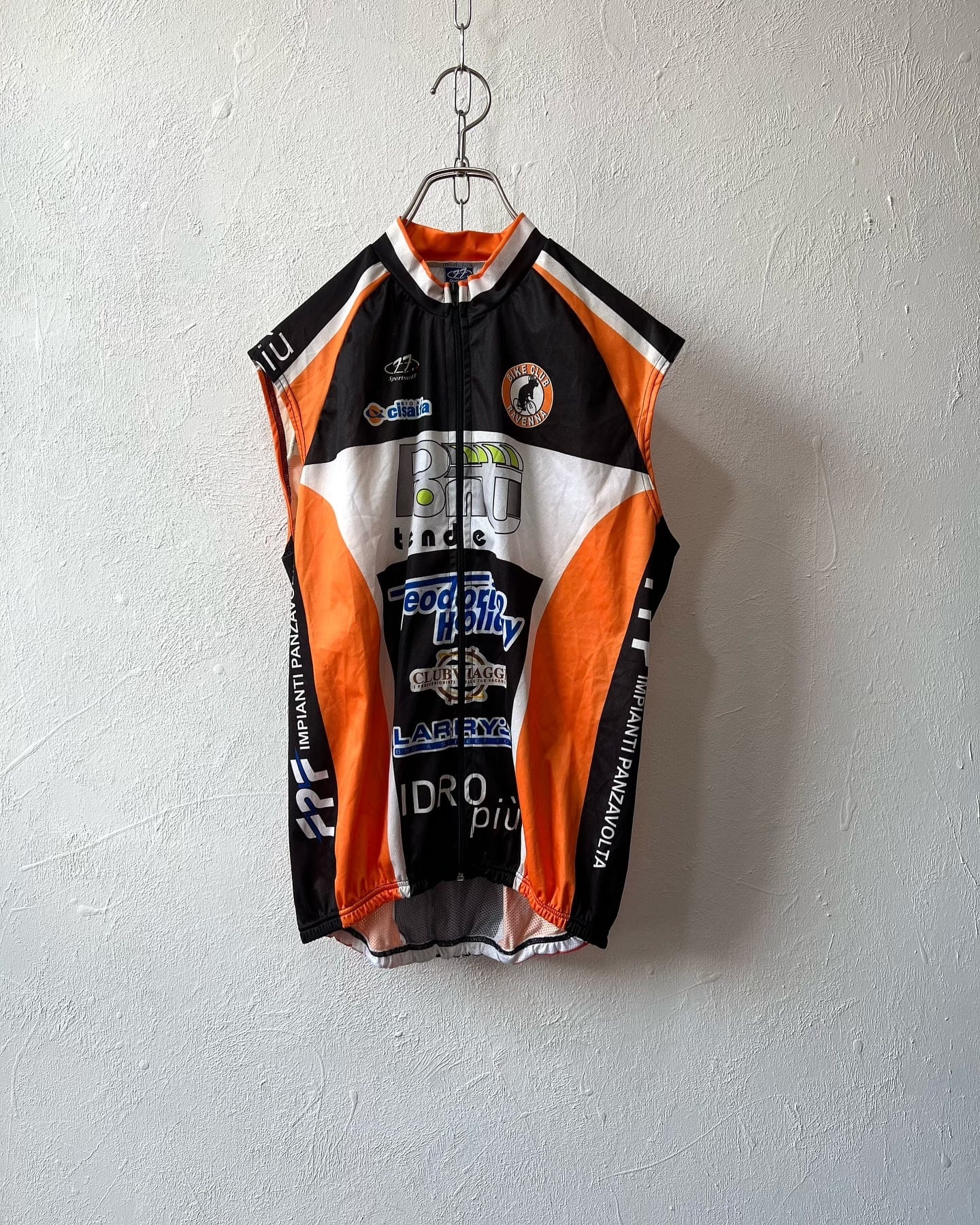 ITALY made Eur cycling vest