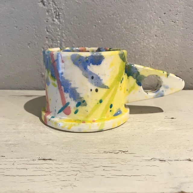 Echo Park Pottery / splattered mug (B) | cue!