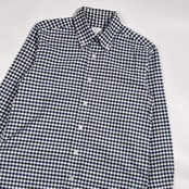 MACKINTOSH PHILOSOPHY マッキントッシュ フィロソフィー チェック BD ボタンダウン オックスフォード 長袖シャツ 38/ブルー系 メンズ