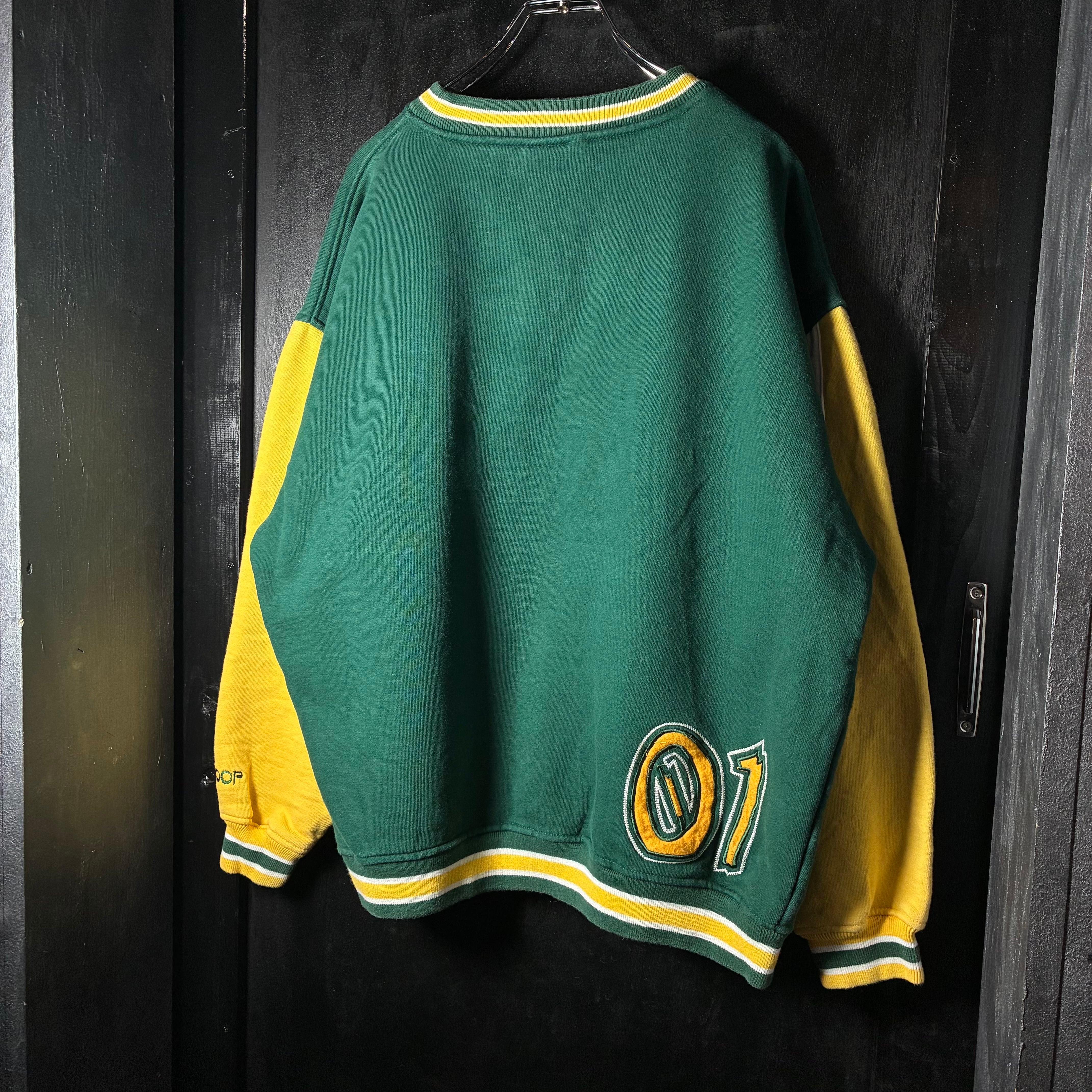 SNOOP DOGG CLOTHING COMPANY スウェット スヌープドッグ 緑 黄色