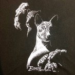 surrealism animal print big tee