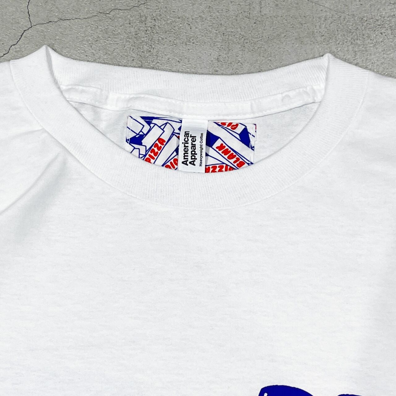 LOGO L/S TEE (WHITE、BLACK) | blank pizza studio