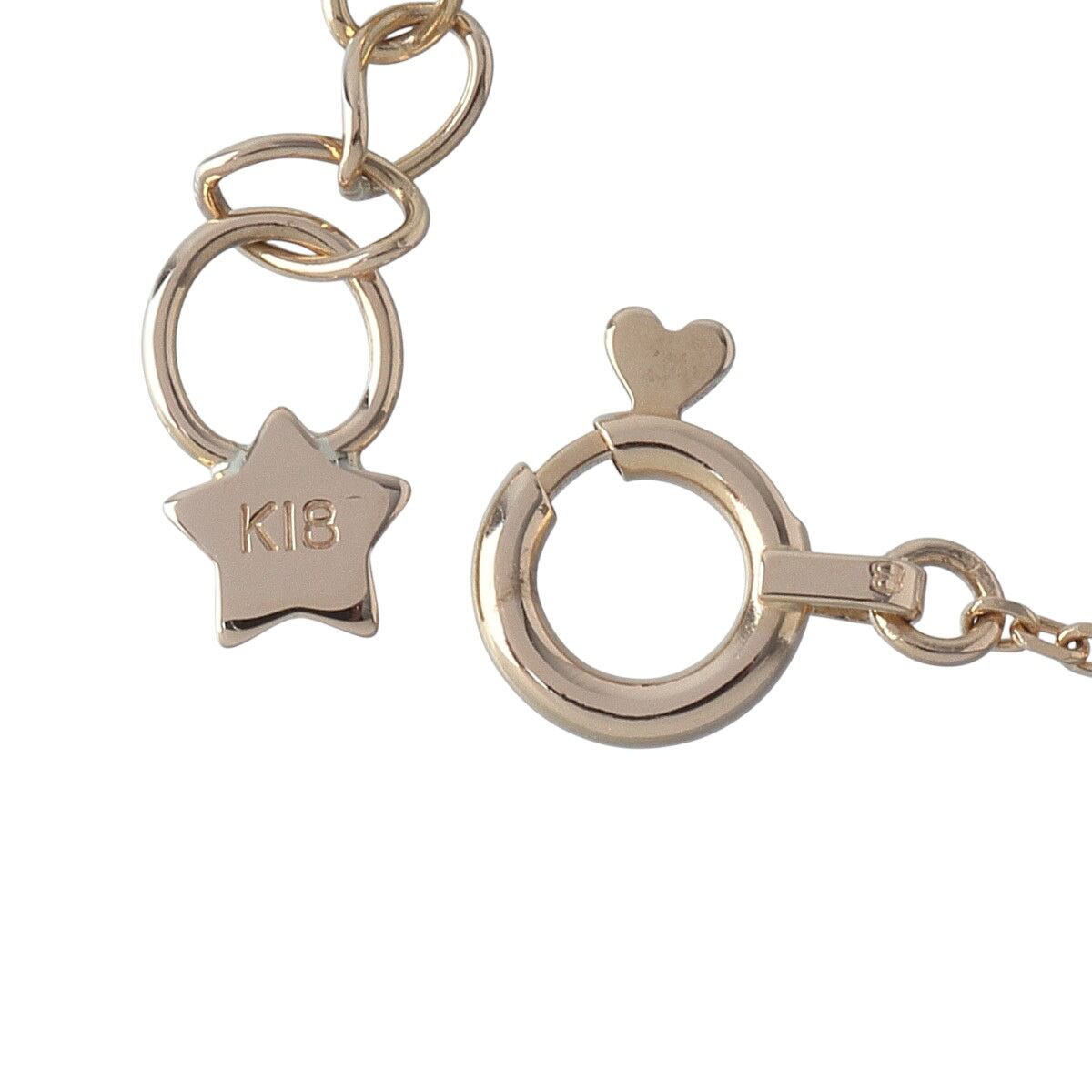 スタージュェリー　ネックレス　メレダイヤ スタージュエリー ダイヤ ネックレス サンバースト 中石ダイヤ0.16ct