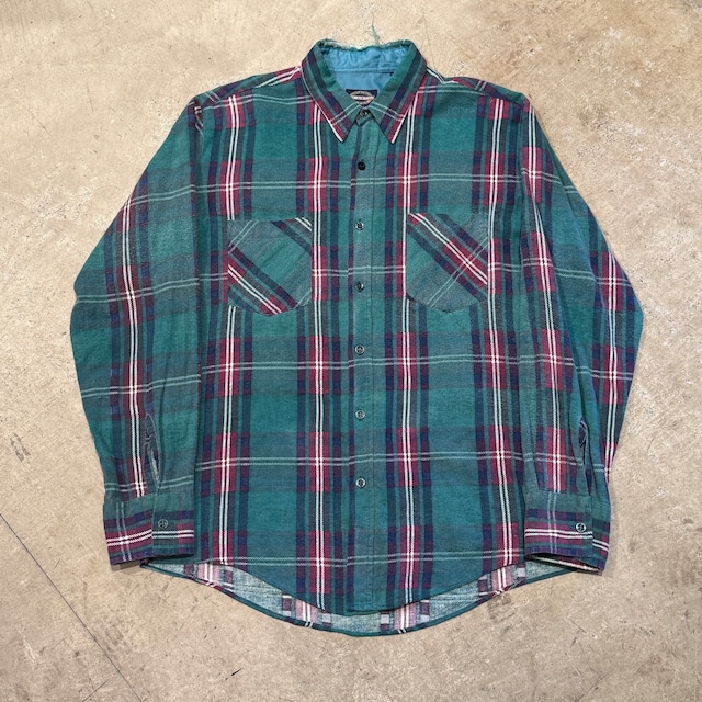 TOWN CRAFT PRINT FLANNEL SHIRT