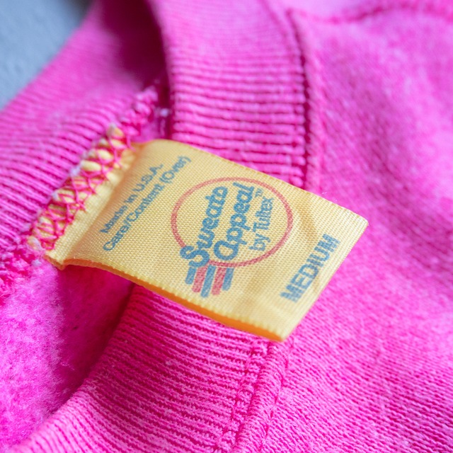 unknown '80s vintage embroidery sweat by TULTEX