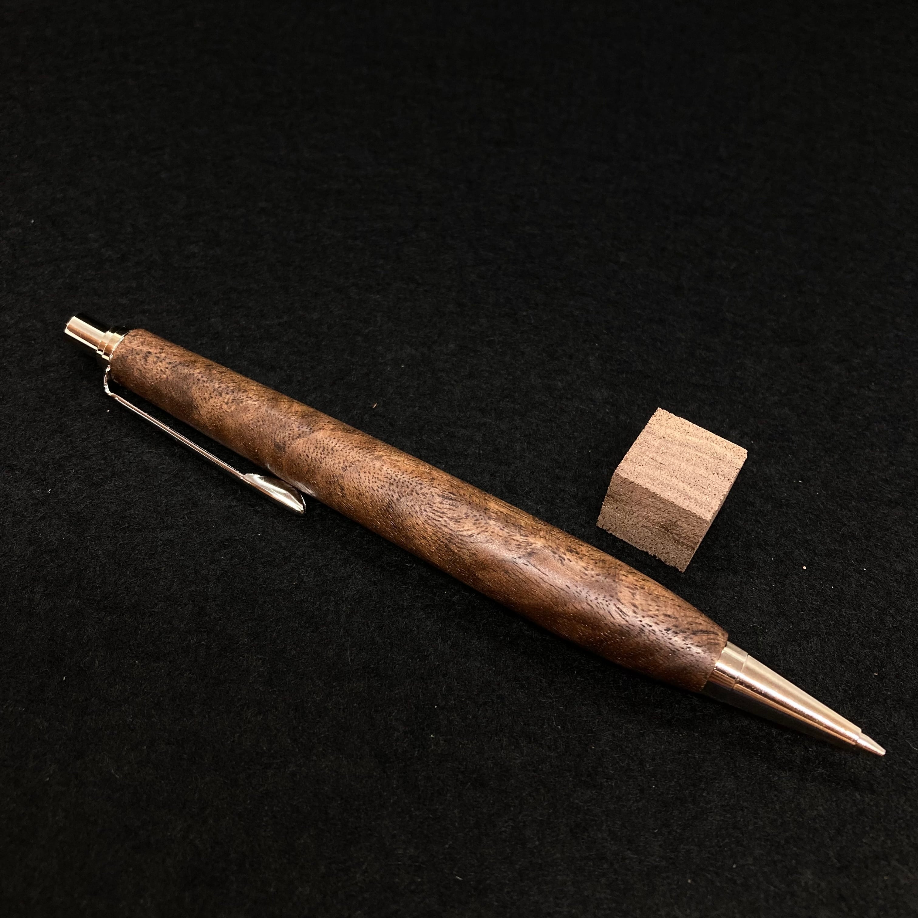 クラロウォルナット】木軸シャーペン | 富士瘤 Craft