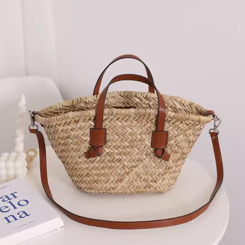 かごバッグ レディース バッグ 鞄 かばん ハンドバッグ ショルダーバッグ カゴバッグ ナチュラル 夏 カジュアル お出かけ おしゃれ ストローバッグ インナーポーチ付き バカンス 肩掛けバッグ