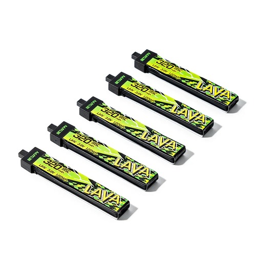 BETAFPV LAVA II 320mAh 1S Battery 5pcs