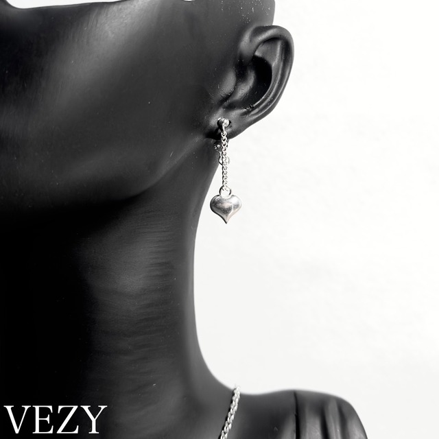 S925 heart chain earrings item no.PS61