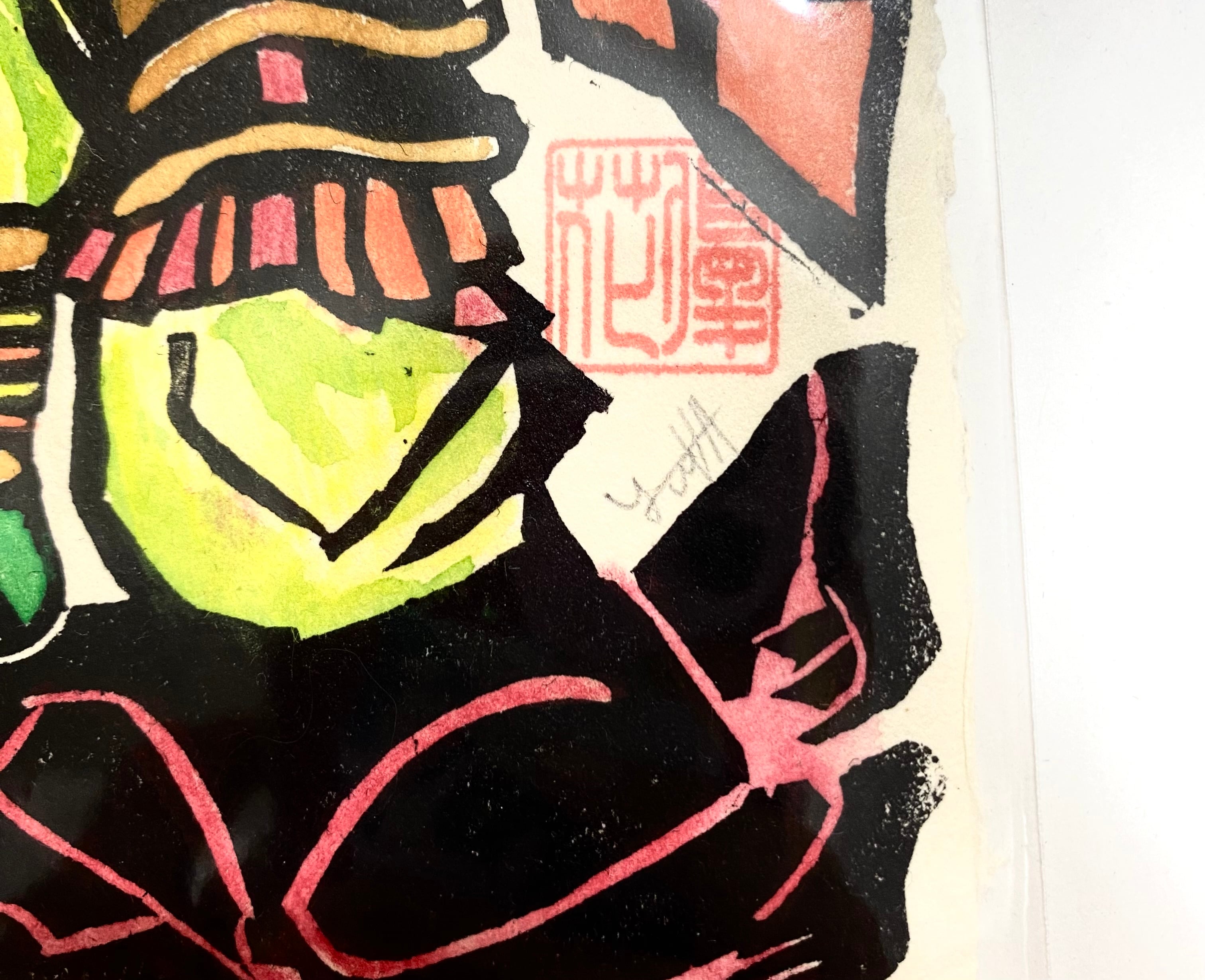 木版画ポストカード5枚セット | woodblockjiu