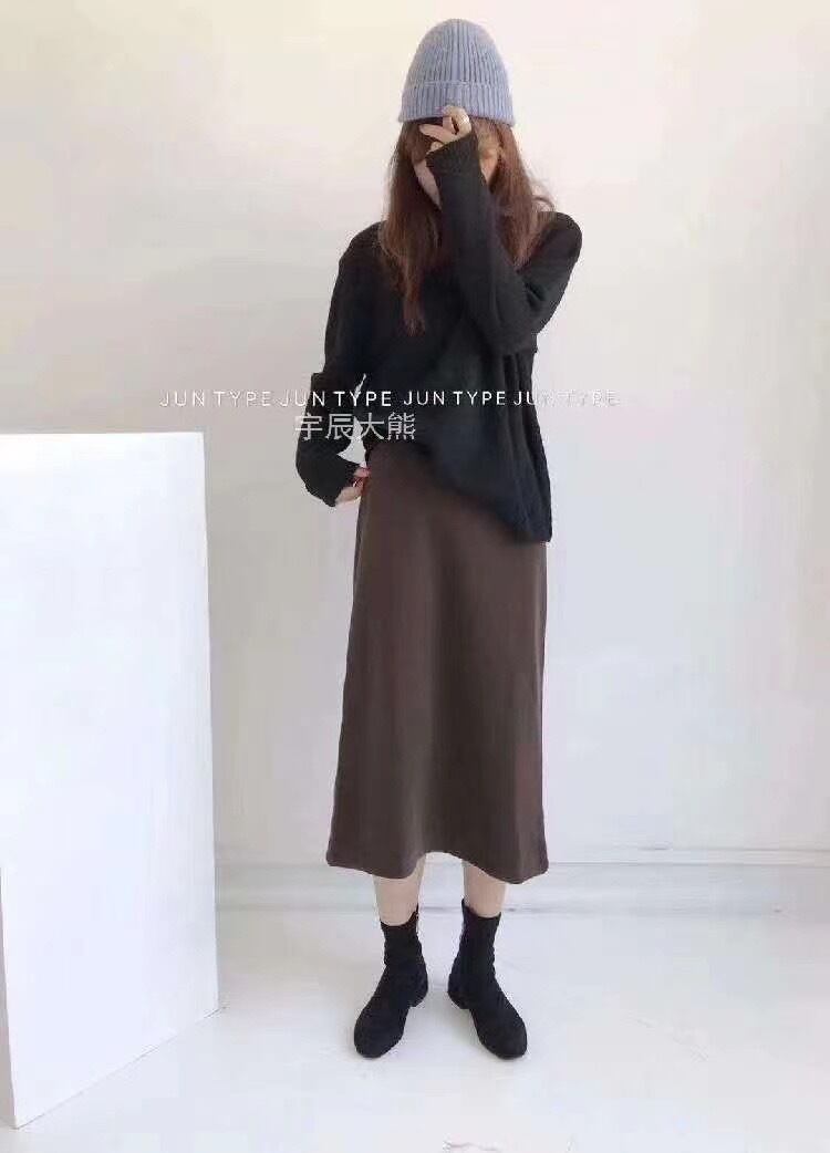 フレアロングスカート