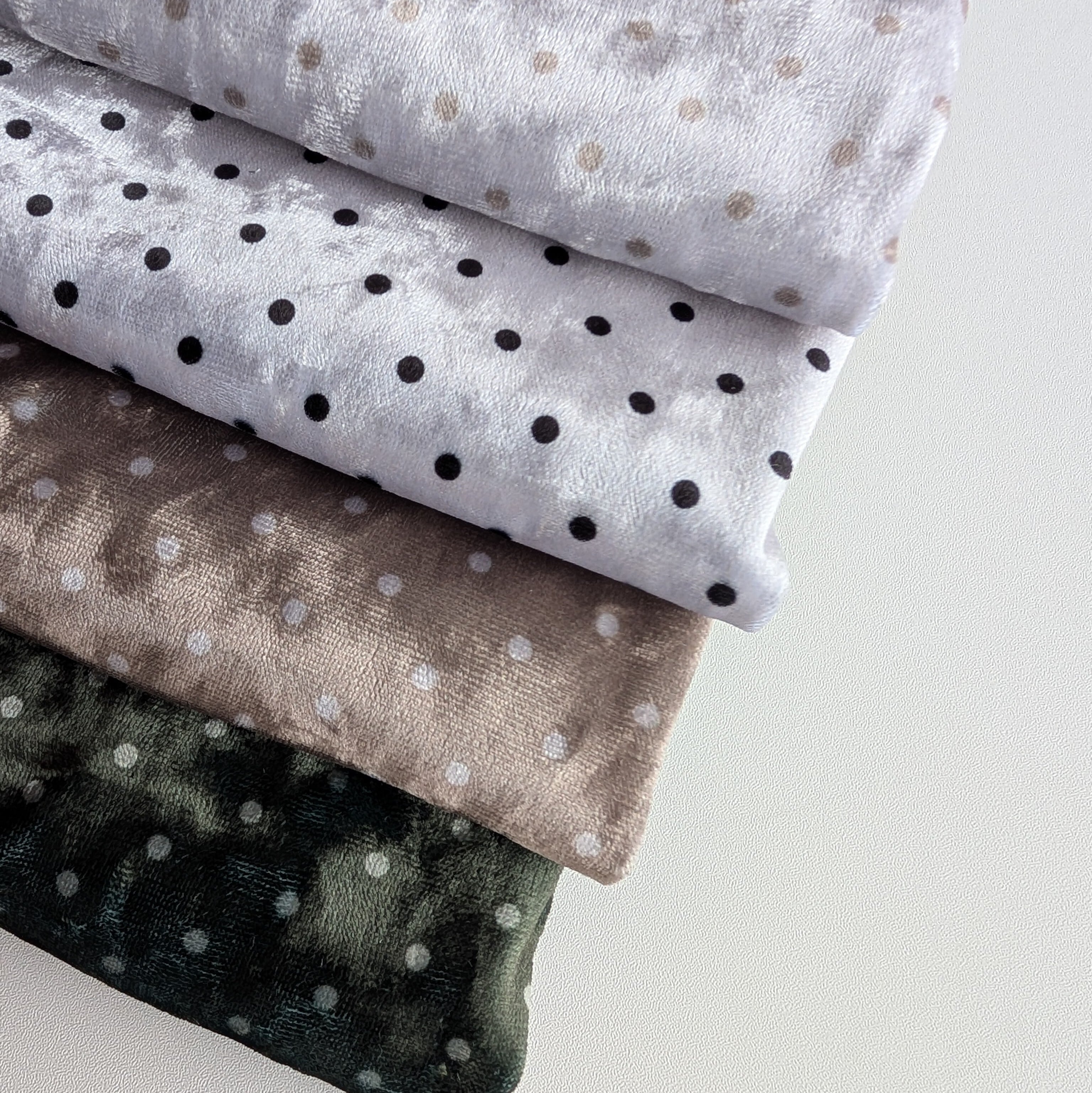 即納》ベロア ニット⌇velvet dotty⌇ベルベットドッティ ドット 水玉