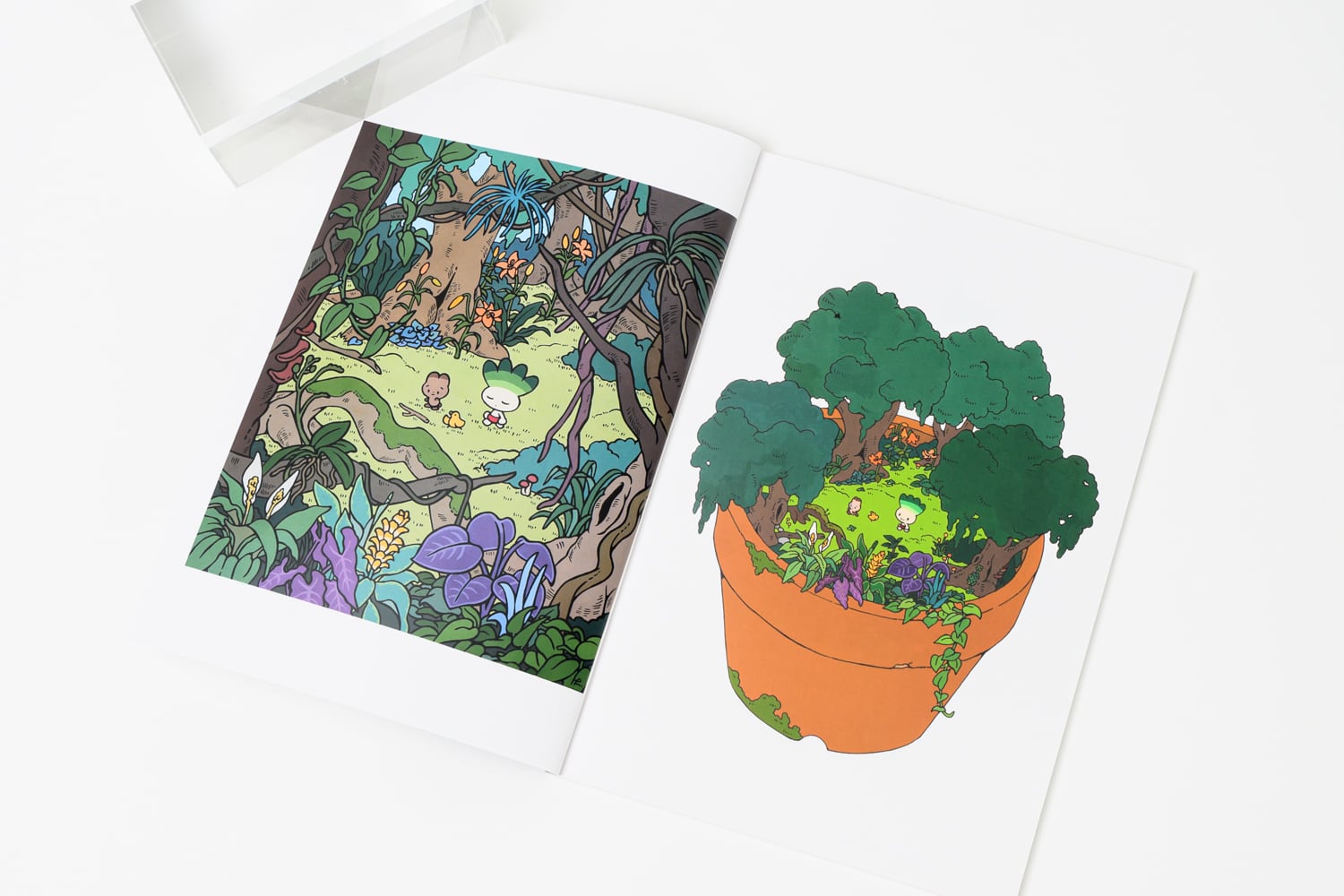 タキタサキ 作品集 「ひとはちのもり」 | TOKYO PiXEL. shop & gallery