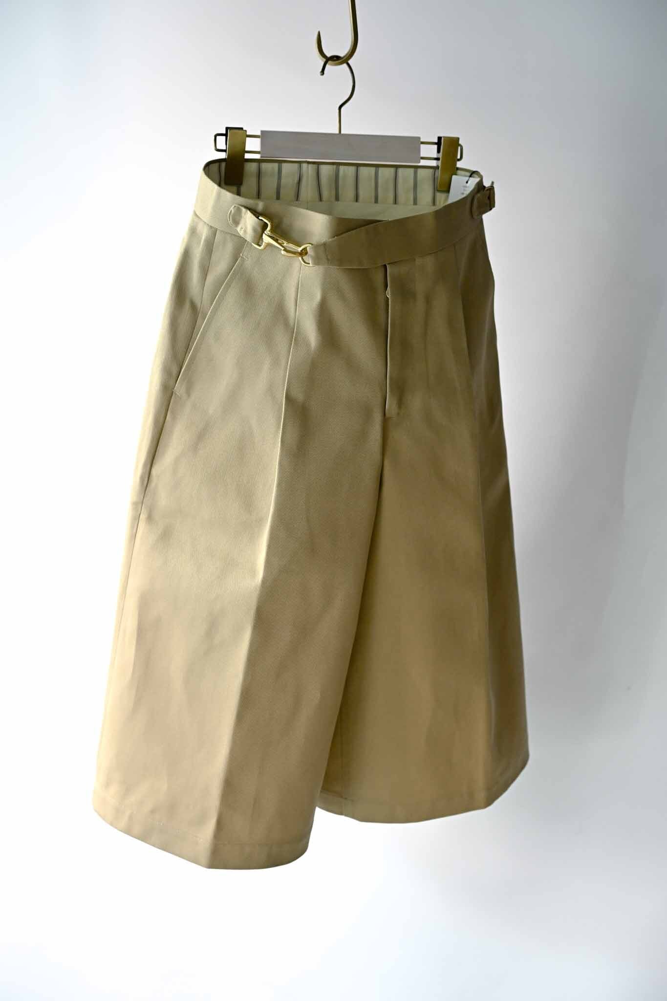 KONNO/ 弐式脚衣 Hard Twill Chino Short Pants (221189)
