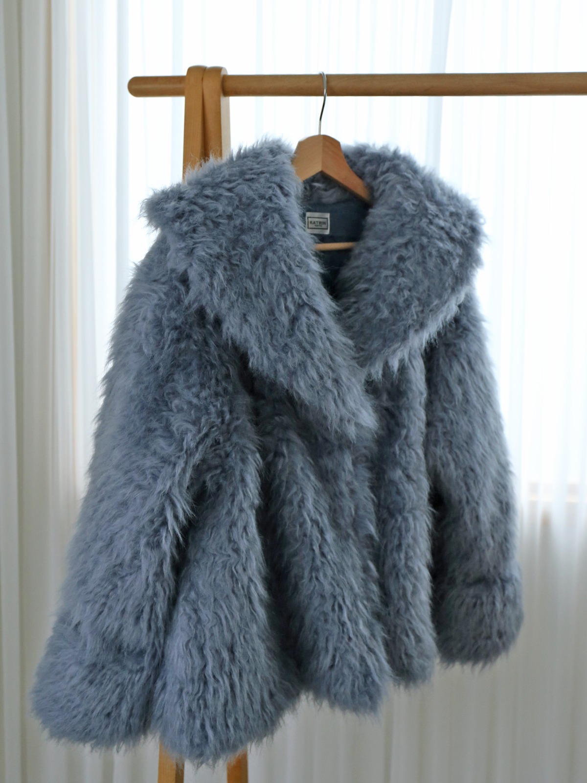 ファーコート katrin tokyo 4way eco fur coat-