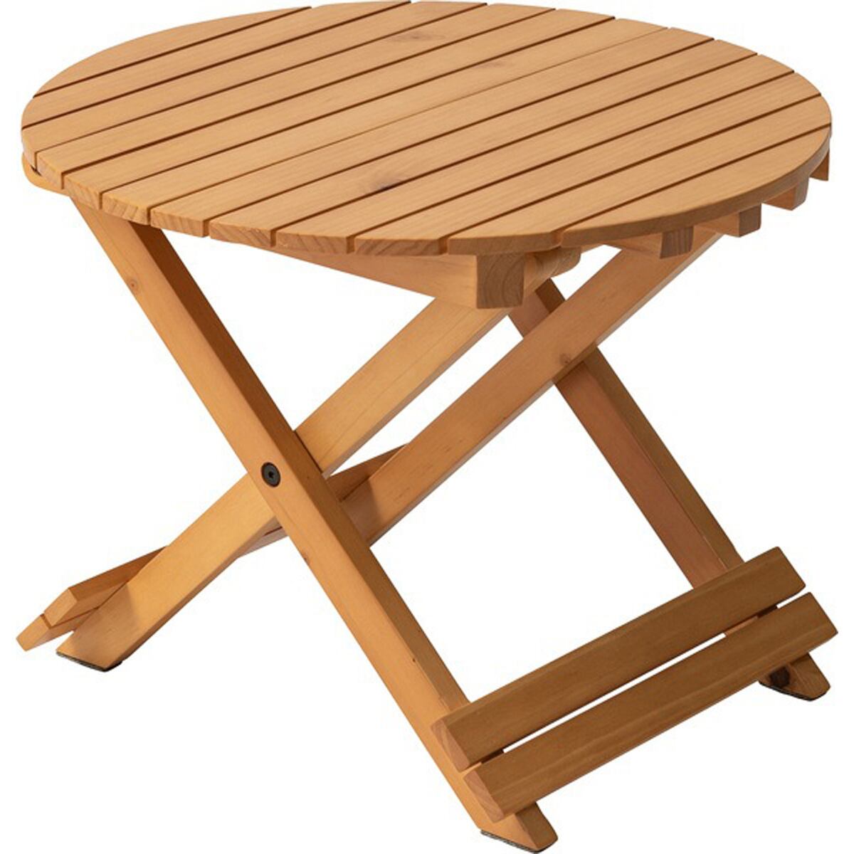 フォールディングテーブル S テーブル 折り畳み 折りたたみ 簡易テーブル スリム 収納 アウトドア お洒落 ナチュラル ホワイト 持ち運び Sサイズ サイドテーブル ベッドサイド リビング ダイニング 寝室 キャンプ ショップ 店舗 カフェ