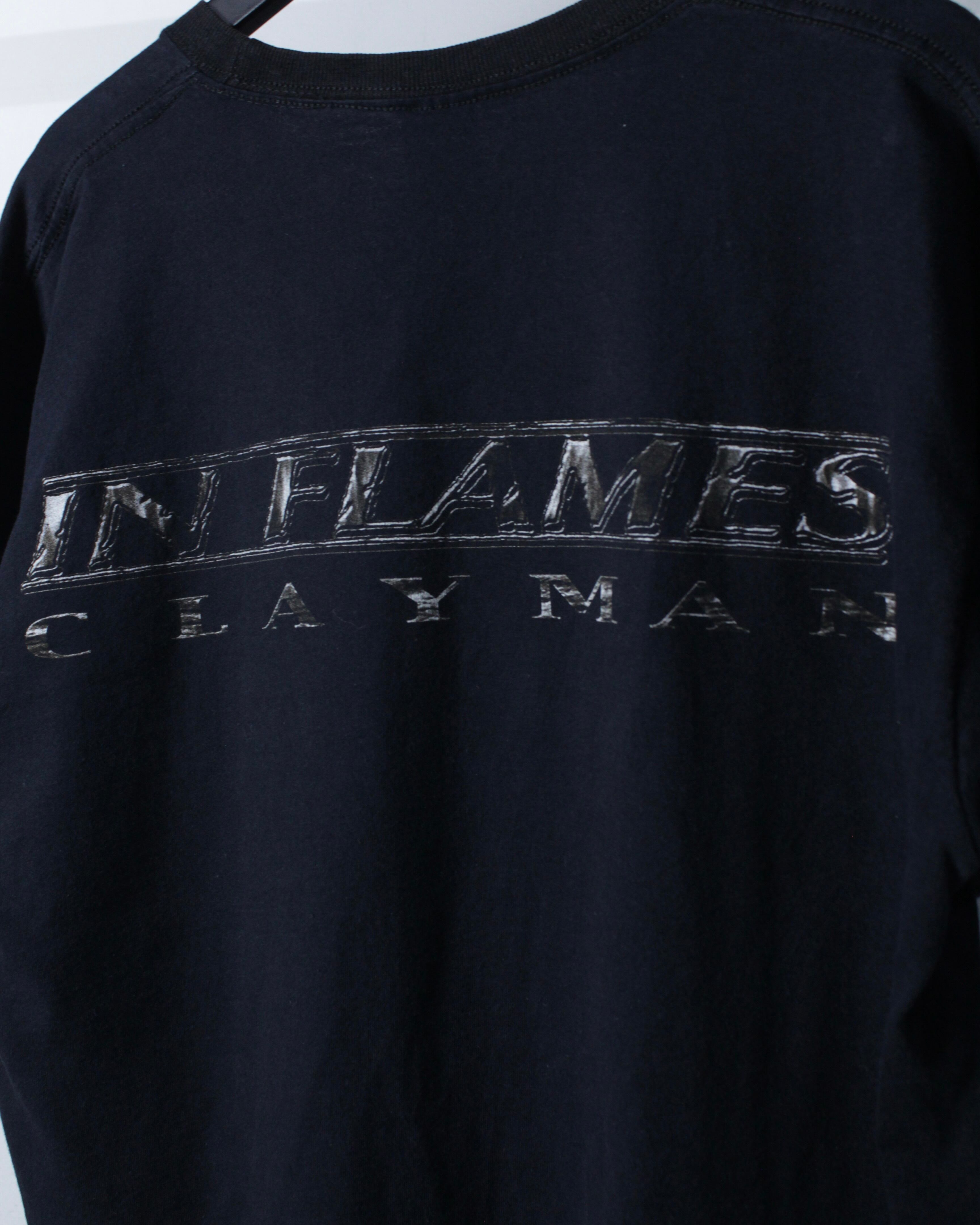 Caka BLACK】00's “In Flames”“Clayman” T-Shirt | Caka(カカ）下北沢