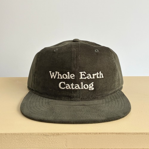 【予約販売】Whole Earth Catalog Hat [Olive Corduroy]