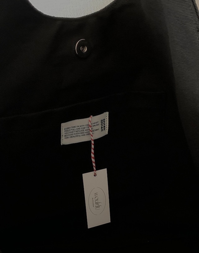 【即納】would.u / tidy bag (large)black