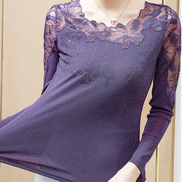 エレガントレース　フローラルトップス　  ds0624