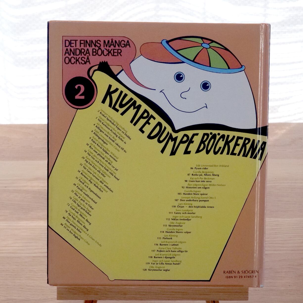 KRAKEL SPEKTAKEL KOPER EN KLUBBA スティグ・リンドベリ挿絵の絵本