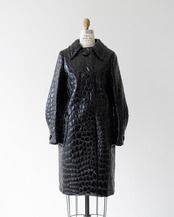 〈miu miu〉Polyurethane-coated Coat