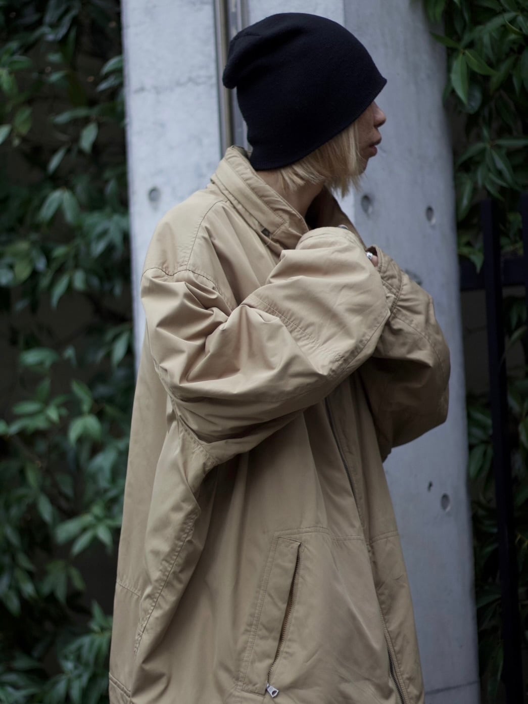 1990s Polo by Ralph Lauren oversize high neck blouson【FF-10902】 | cv