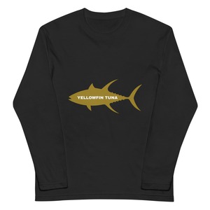 【YELLOWFIN TUNA】キハダマグロ（シルエット）長袖Tシャツ