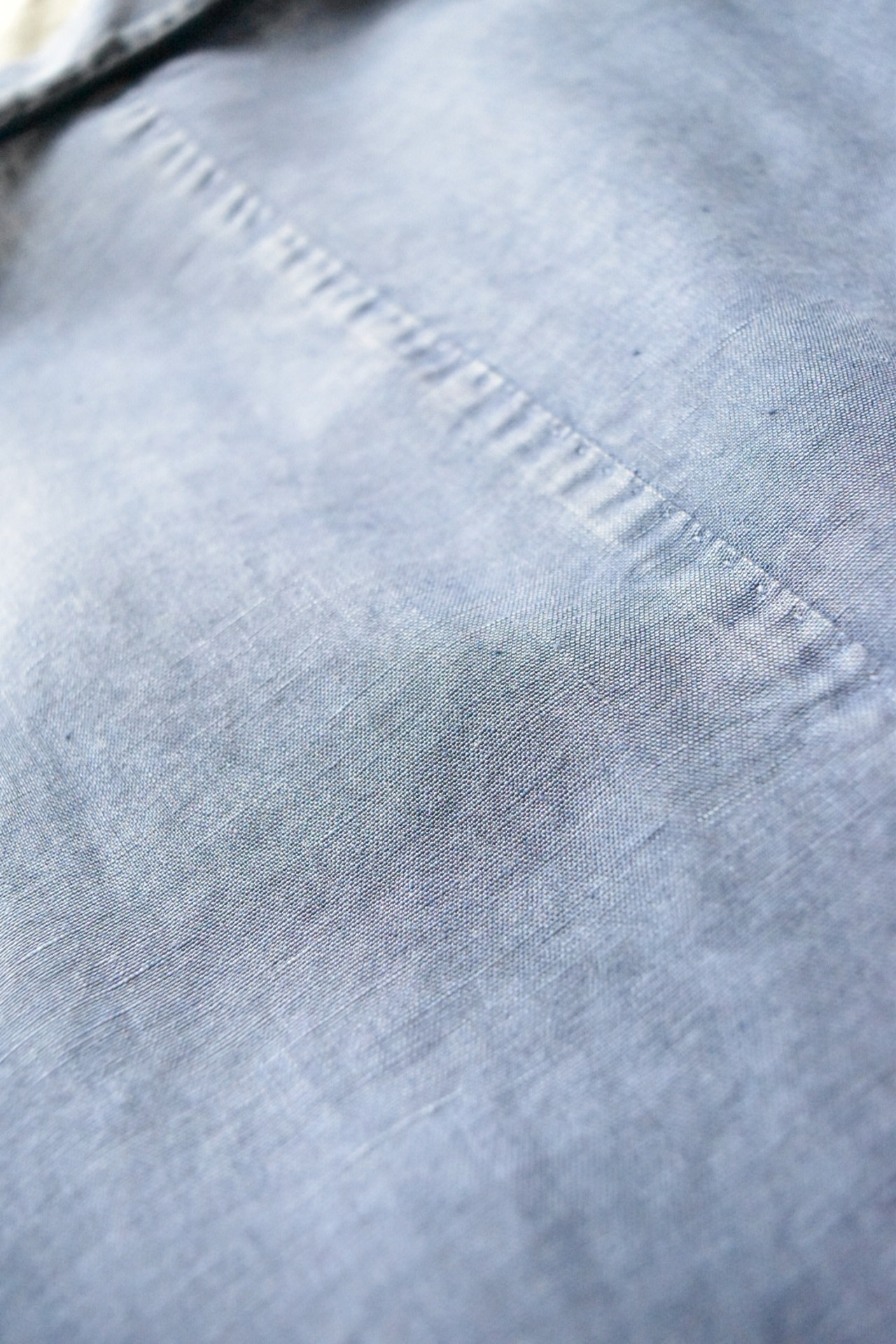 Italy linen fade blue jacket