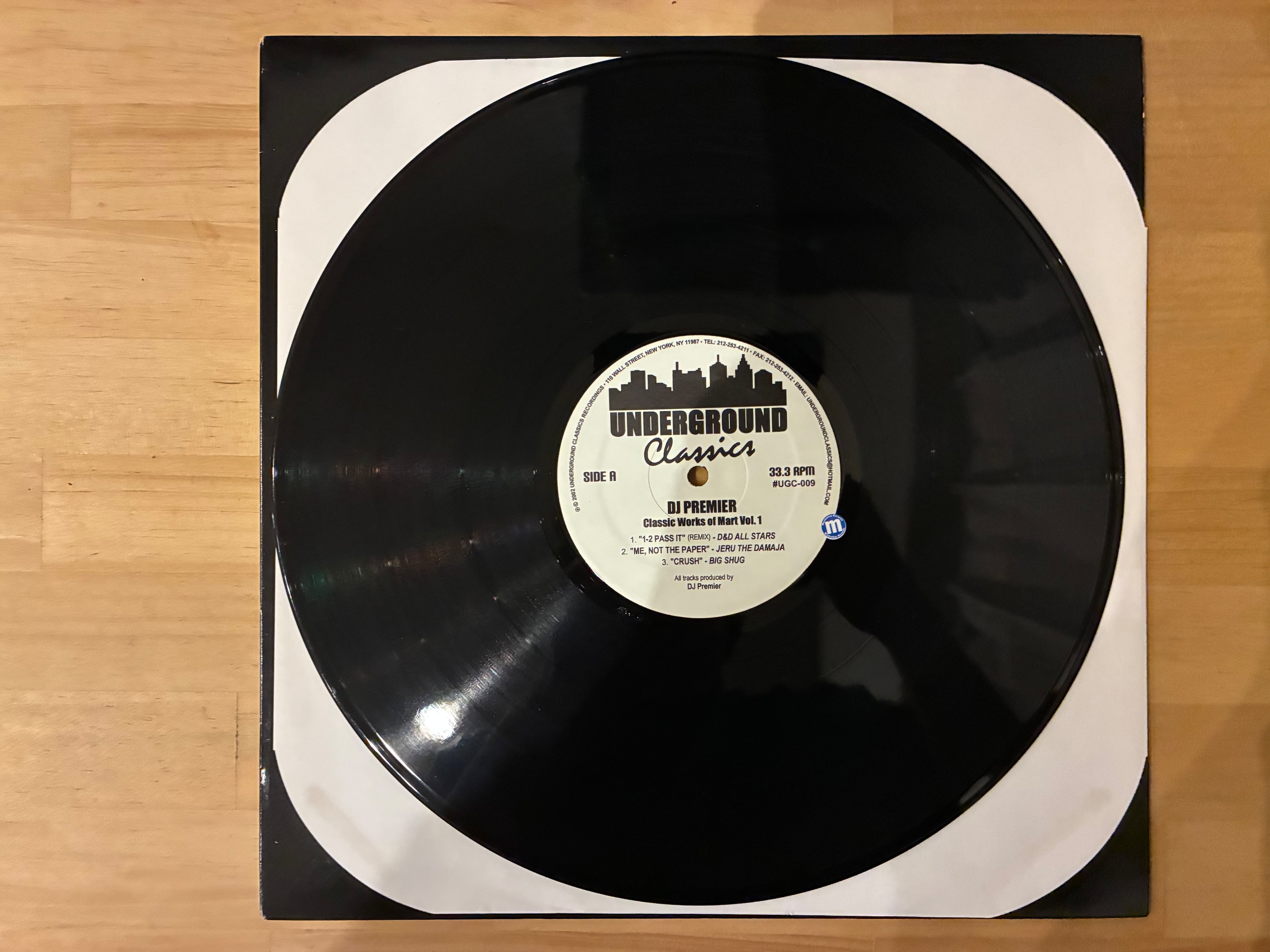 DJ PREMIER / CLASSIC WORKS OF MART VOL.1 | sixteen records
