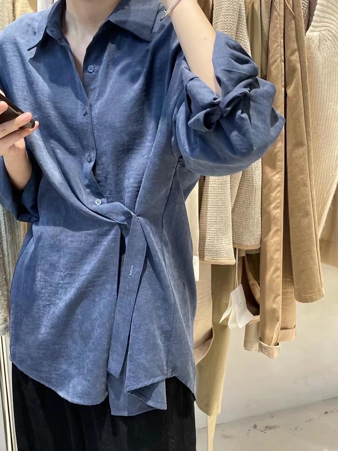 コーデュロイ デザインシャツ　AJ2085-787