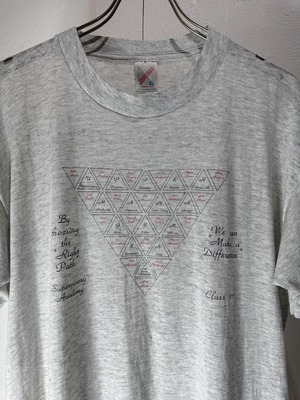 80~90’s USA Made “Supervisory Academy Class 11” Art T-shirt