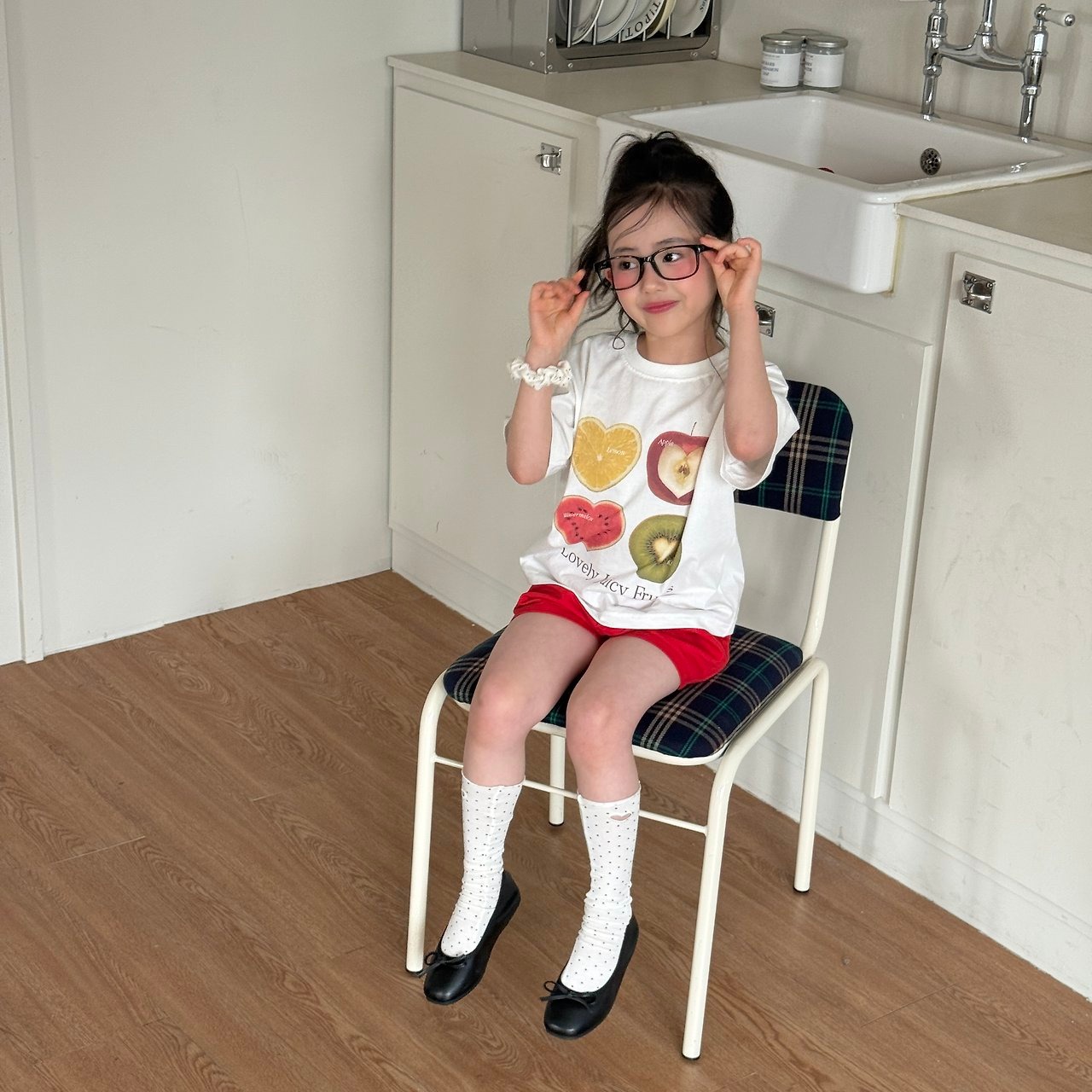 [ninibello] Juicy Sweet Short sleeve T-shirt +fee2 / [니니벨로] 쥬시스윗반팔티